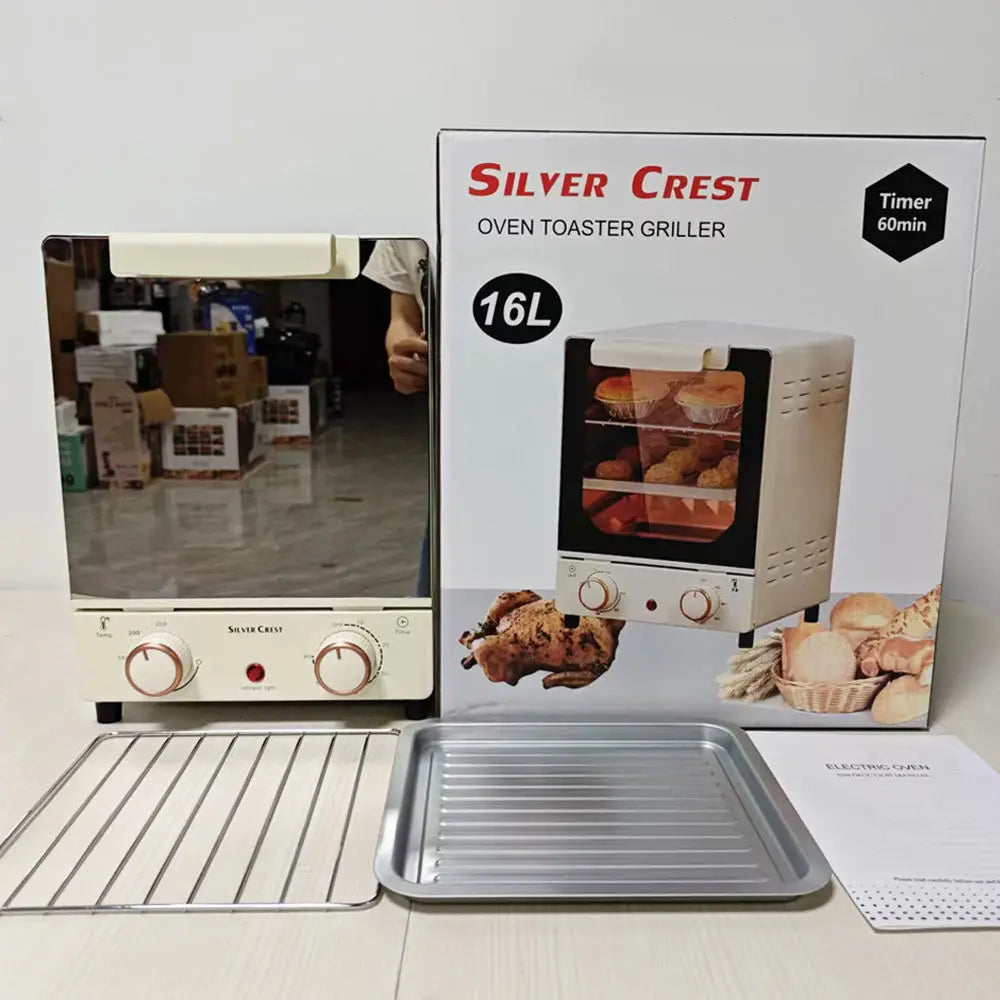 12L Electric Air Fryer Toaster Oven Mechanical 360°Baking Convection Deep Fryer Oil Free Large Capacity Kitchen Appliance