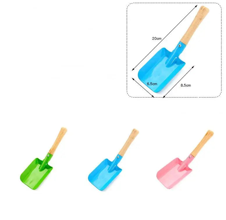 Mini Gardening Shovel Colorful Metal Small Shovel Garden Spade Hardware Tools Digging Garden Tools Kids Spade Tool ni402