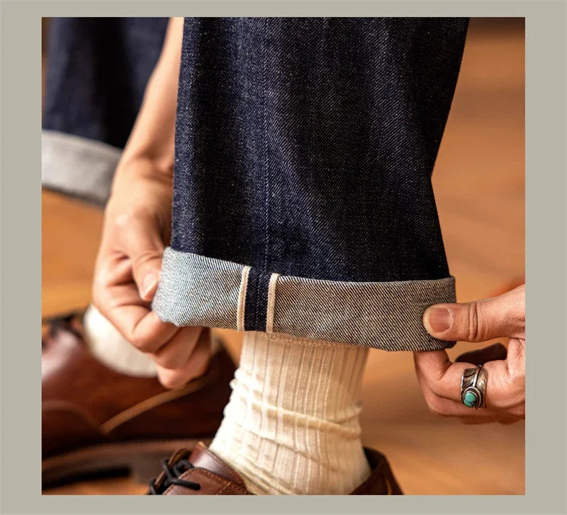 Red Tornado S1000XX WWII Model Wide Straight Jeans One Wash 14oz Selvedge Denim