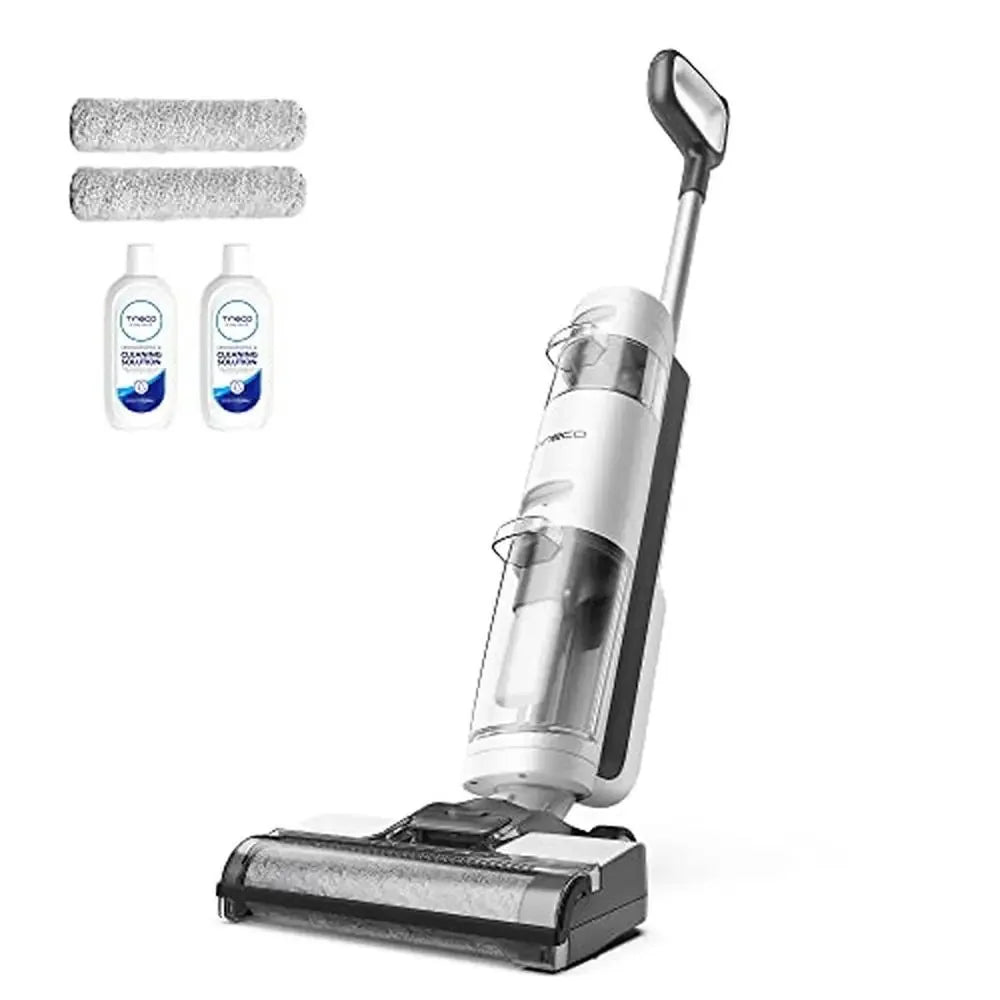 iFLOOR 3 Breeze Complete Cordless Wet Dry Vacuum Cleaner Mop Lightweight Self-Propelled Disk Filter Set with 2 Roller Brushes
