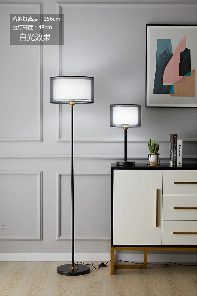 Nordic Creative Led Floor Lamp Simple Modern Home Deco Bedroom Bedside Ligths for Living Room Sofa Remote Control Vertical Lamp