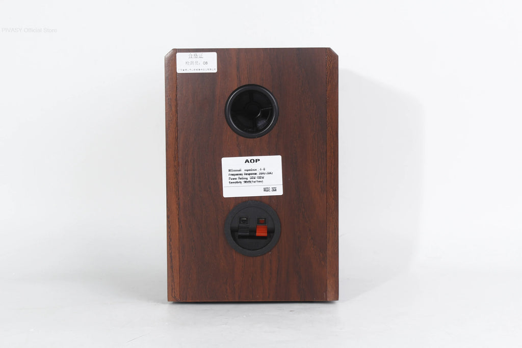 5 inch Passive Speakers 50W Sound Box 88dB Sensitivity Bookshelf Speaker 4-8ohm Monitor Audio XLR Input For Desktop Home Theater