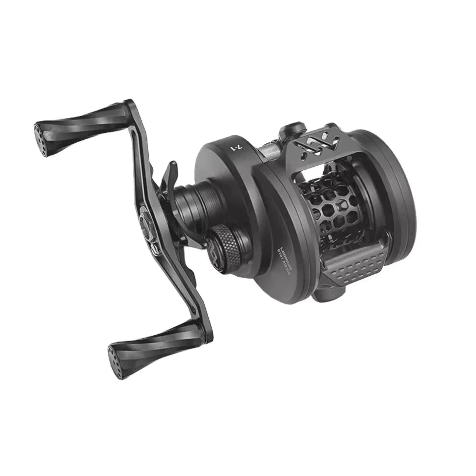 LOONGZE Airlite B100 B101 HG DBC-II Baitcasting Reel BFS Bait Finesse All Metal Magnetic Brake Casting Reel for Bass Trout
