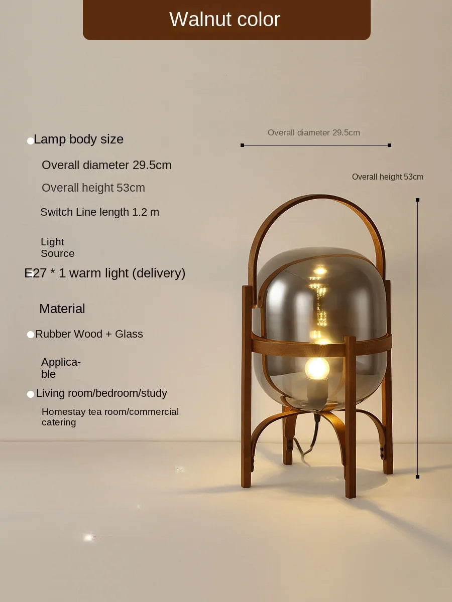 Cole Cestita Floor Lamp Art Modern Simple Led Wood Light Living Room Study Bedroom Bedside Lamp Home Restaurant Decoration Light