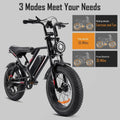 Outdoor Tools/Electric Bike for Adult,1000/3000W 20"Fat Tire 48V 17.5/25AH Removable Battery,Max 50/70 Miles Electric Motorcycle