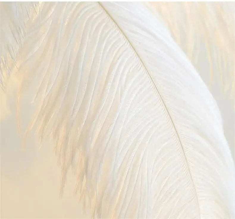 Modern Luxury Feather Floor Standing Lamp Living Room Sofa Background Wall Bedroom Bedside Light Home Deco Floor Lamp Mood Light