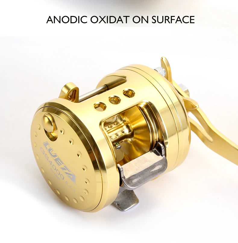 Newbility High Quality Jigging Reel 8+1BB 5.1:1 Fishing Reels Trolling Fishing Reel