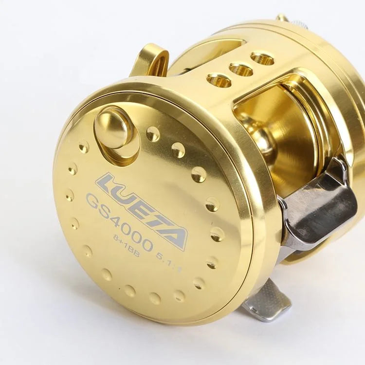 Newbility High Quality Jigging Reel 8+1BB 5.1:1 Fishing Reels Trolling Fishing Reel