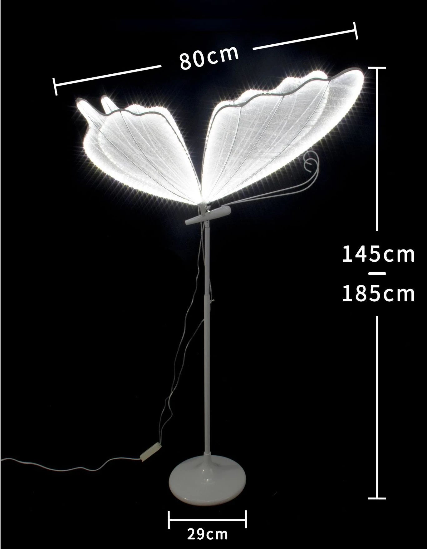 Wedding Ceiling Light Butterflies LED Lace Lamp Romantic Creative Hanging Butterfly Road Load Walkway on Party Stage Lights.