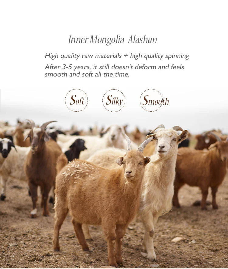 2024 Men 100% Plush Cashmere Sweaters Mock Neck Basic Pullovers Long Fluff Pure Brushing Cashmere Half High Collar Jumper Winter