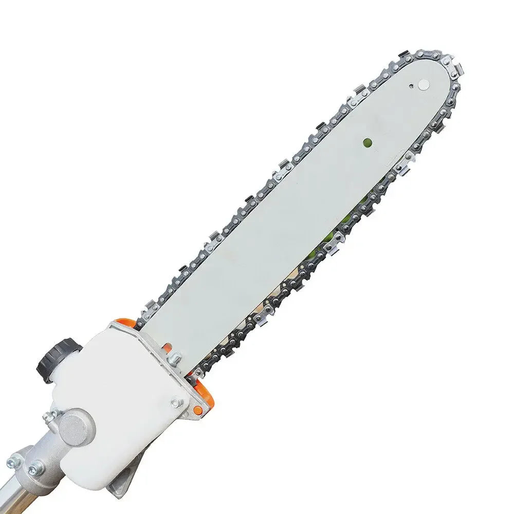 52cc 2 Stroke Gas Pole Saw Split Shaft Chainsaw  Pruner Trimmer Tree Branches Single Cylinder Air-Cooled  2.3m