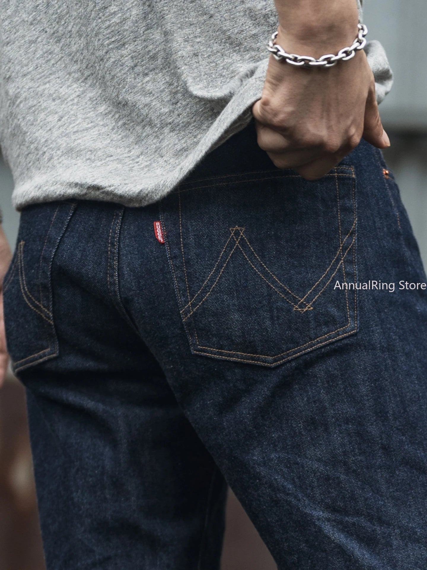 Rugged Bronson 70801XX Selvedge Jeans 1970s Indigo Raw Denim Pants Vintage 501XX