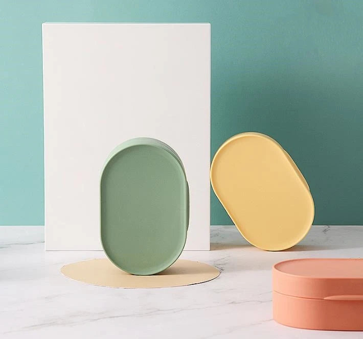 Portable Travel Soap Box Case Dish Container Savers Soap Holder Dishes Waterproof Leakproof Bathroom Outdoor Camping  ni499