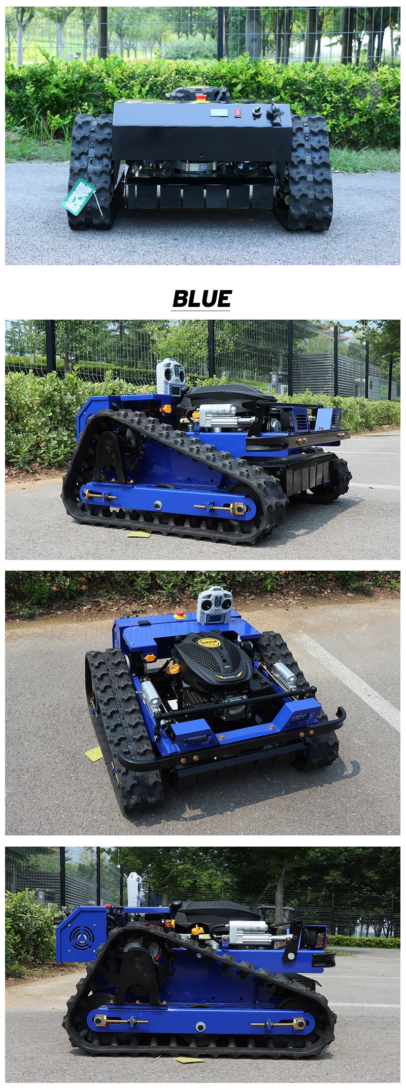 Customized CE/EPA  Self Propelled Lawn Mower Automatic Zero Turn Remote Control Robot Garden Grass Lawn Mower