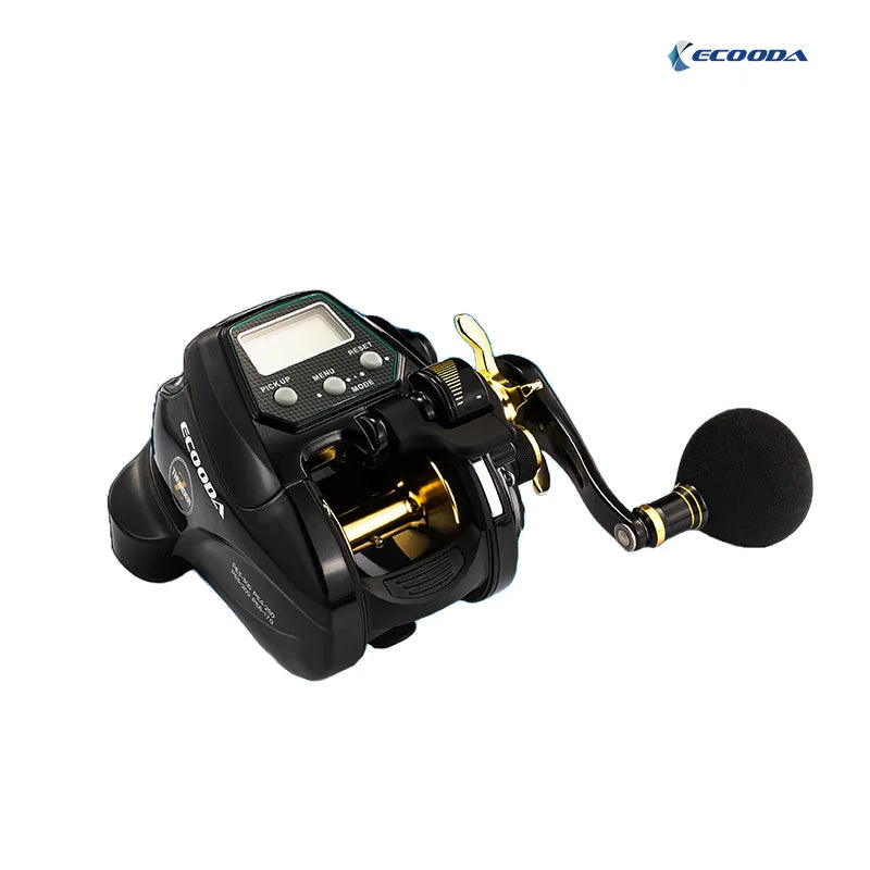 ECOODA-EZH 3000 Electric Fishing Reel, Offshore Boat Jigging Reel, 15kg Drag Power, Saltwater