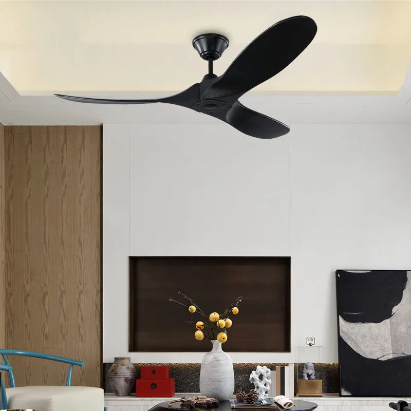 88 Inch Large Ceiling Fan With Remote Control DC Motor Reverse Wood Blades Fans Lighting High Quanlity Design Wooden Fans Light