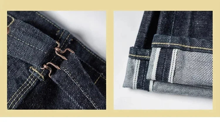 Non Stock 1936 Model Cowboy Selvedge Denim Jeans 36101B Amekaji Cinch Back Men Pants