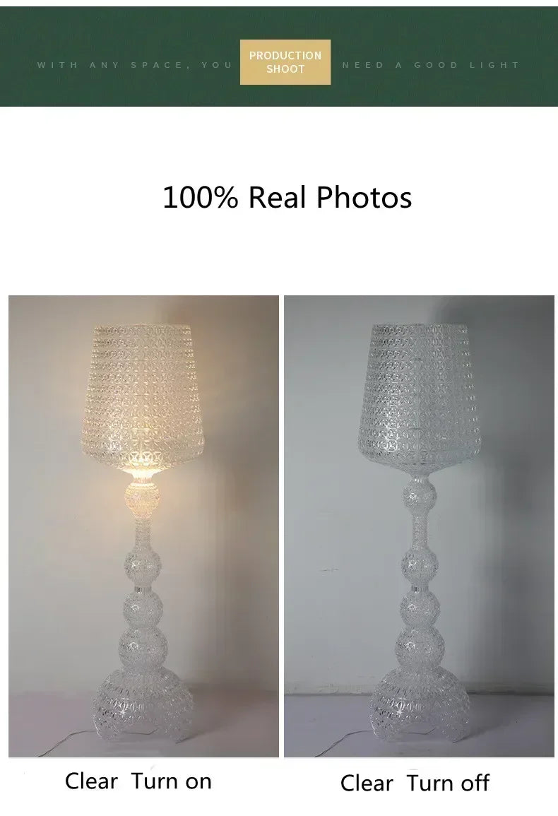 Italian designer's creative hollowed out floor lamp with living room feel, bedroom sofa decoration, atmosphere light