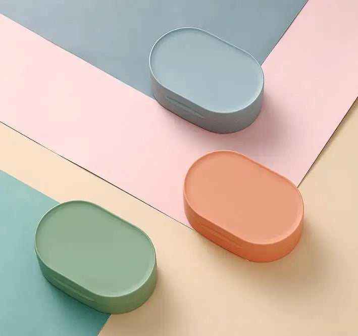 Portable Travel Soap Box Case Dish Container Savers Soap Holder Dishes Waterproof Leakproof Bathroom Outdoor Camping  ni499