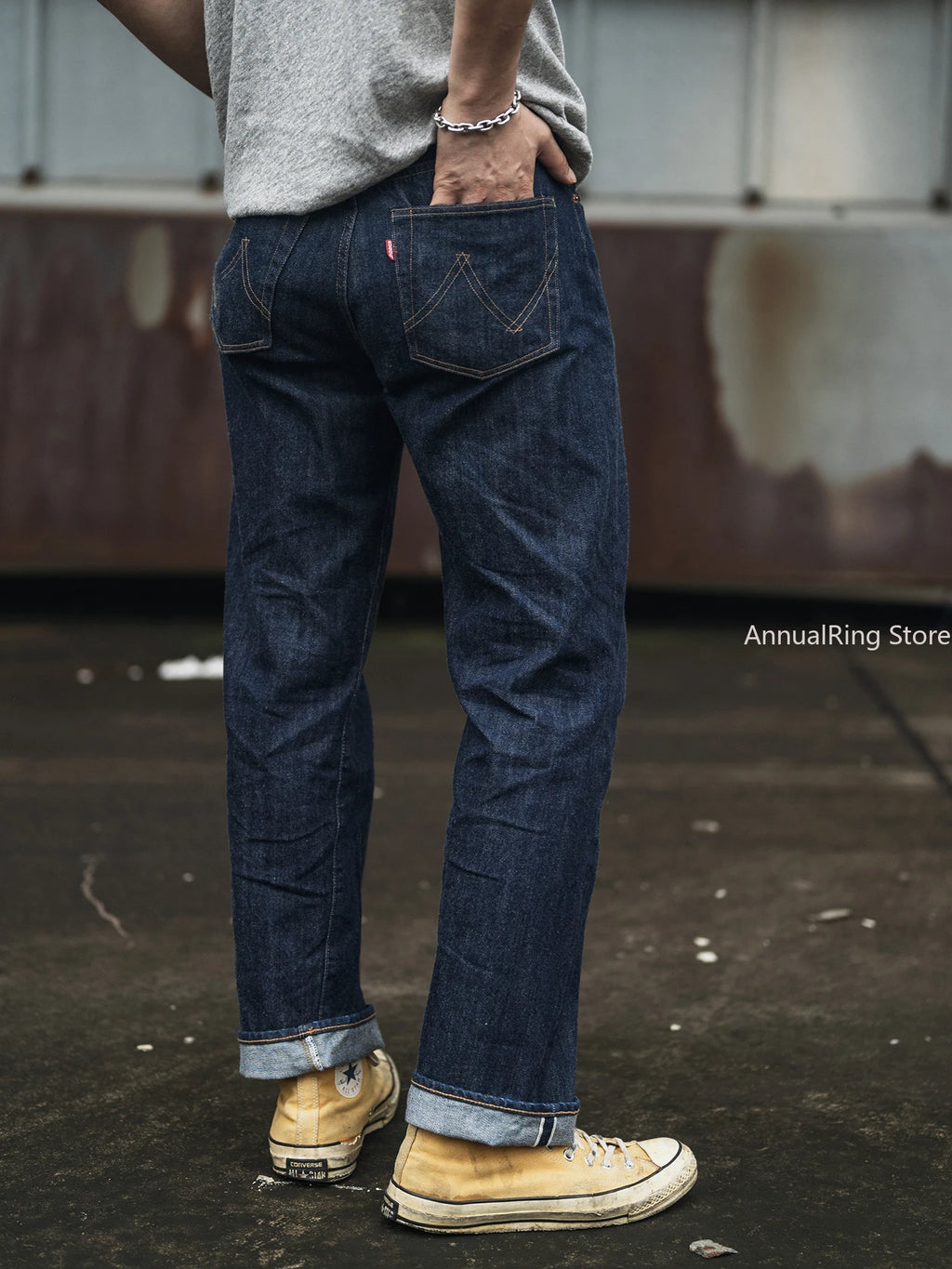 Rugged Bronson 70801XX Selvedge Jeans 1970s Indigo Raw Denim Pants Vintage 501XX