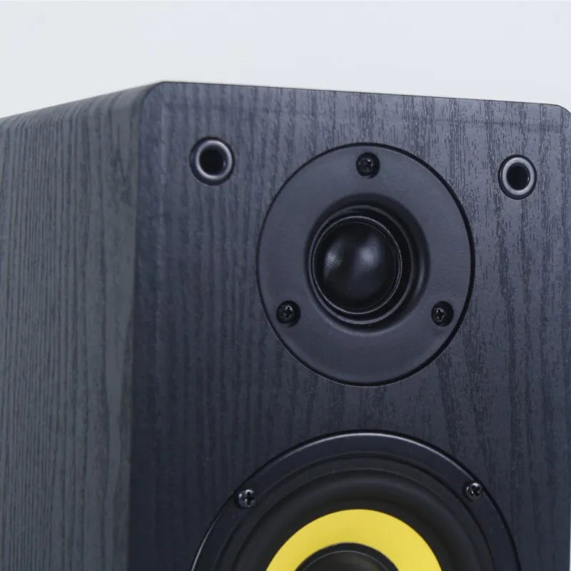 4Inch Passive Sound Box 60W RMS Bookshelf Speaker 2-Way HiFi Audio 89dB Loudspeakers 6Ohm Monitor Speaker For Home Theater DJ