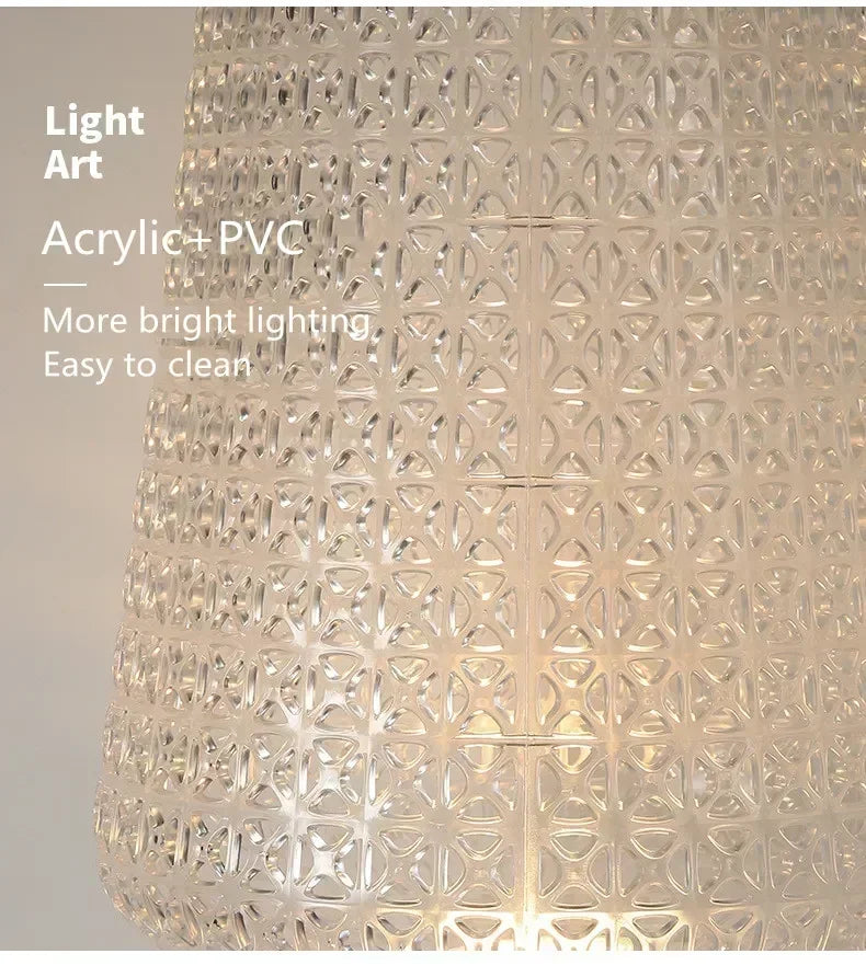 Italian designer's creative hollowed out floor lamp with living room feel, bedroom sofa decoration, atmosphere light