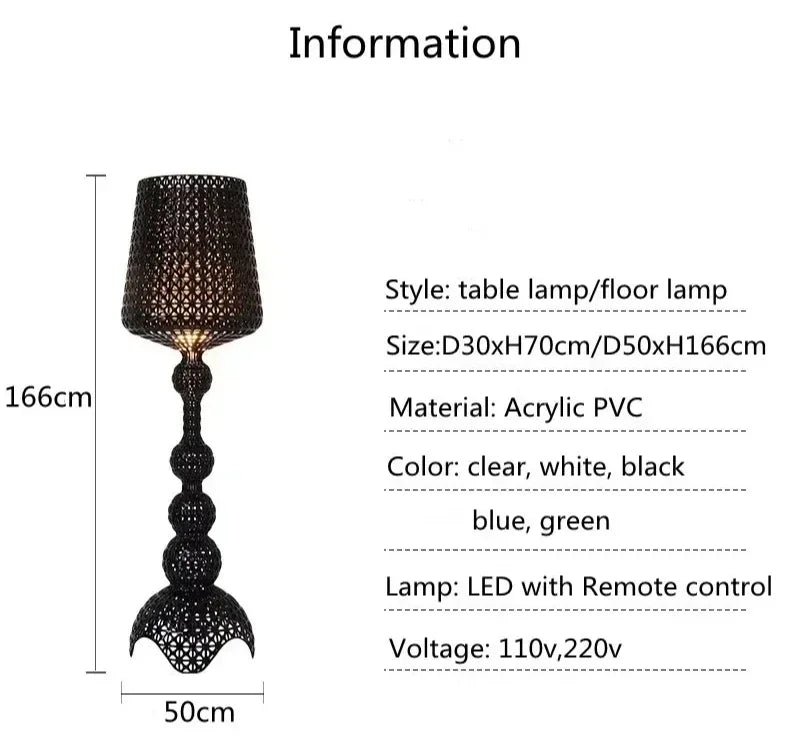 Italian designer's creative hollowed out floor lamp with living room feel, bedroom sofa decoration, atmosphere light