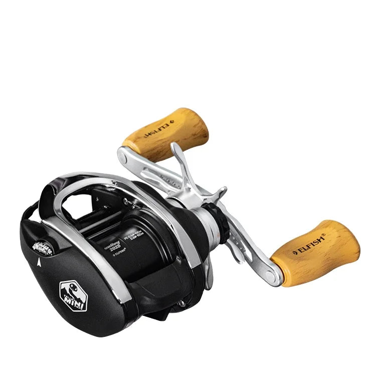 ERYU Mini 2025 Aluminum Alloy Baitcasting Reel with Magnetic Brake and 9+1 Bearings for Lure Fishing