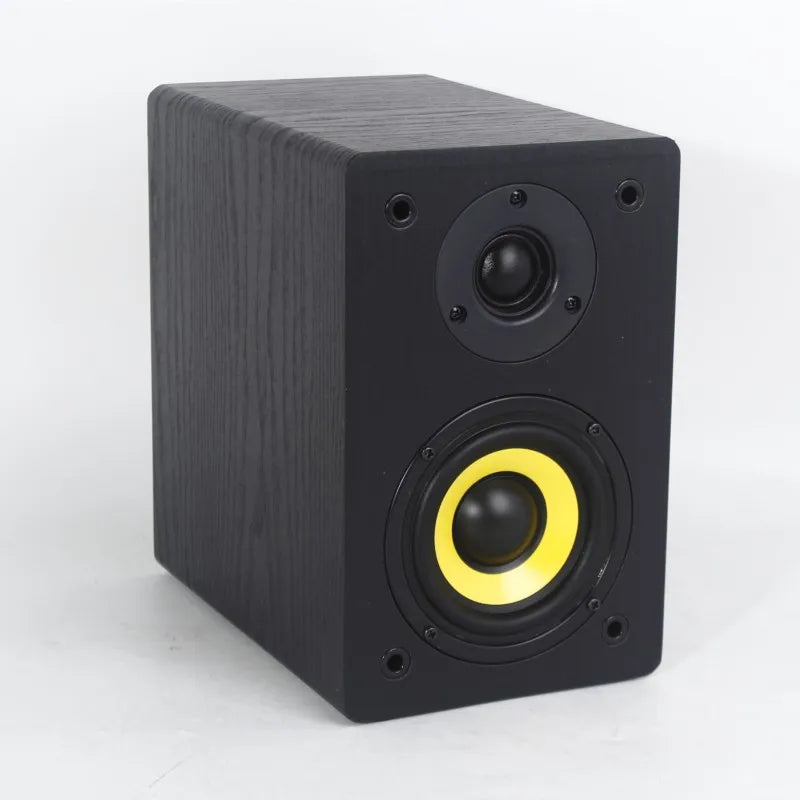 4Inch Passive Sound Box 60W RMS Bookshelf Speaker 2-Way HiFi Audio 89dB Loudspeakers 6Ohm Monitor Speaker For Home Theater DJ