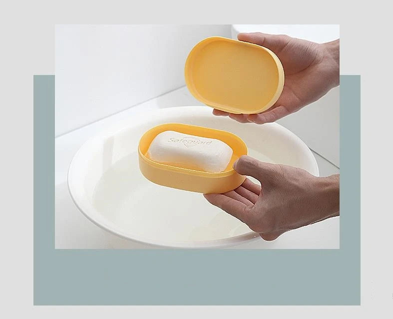 Portable Travel Soap Box Case Dish Container Savers Soap Holder Dishes Waterproof Leakproof Bathroom Outdoor Camping  ni499