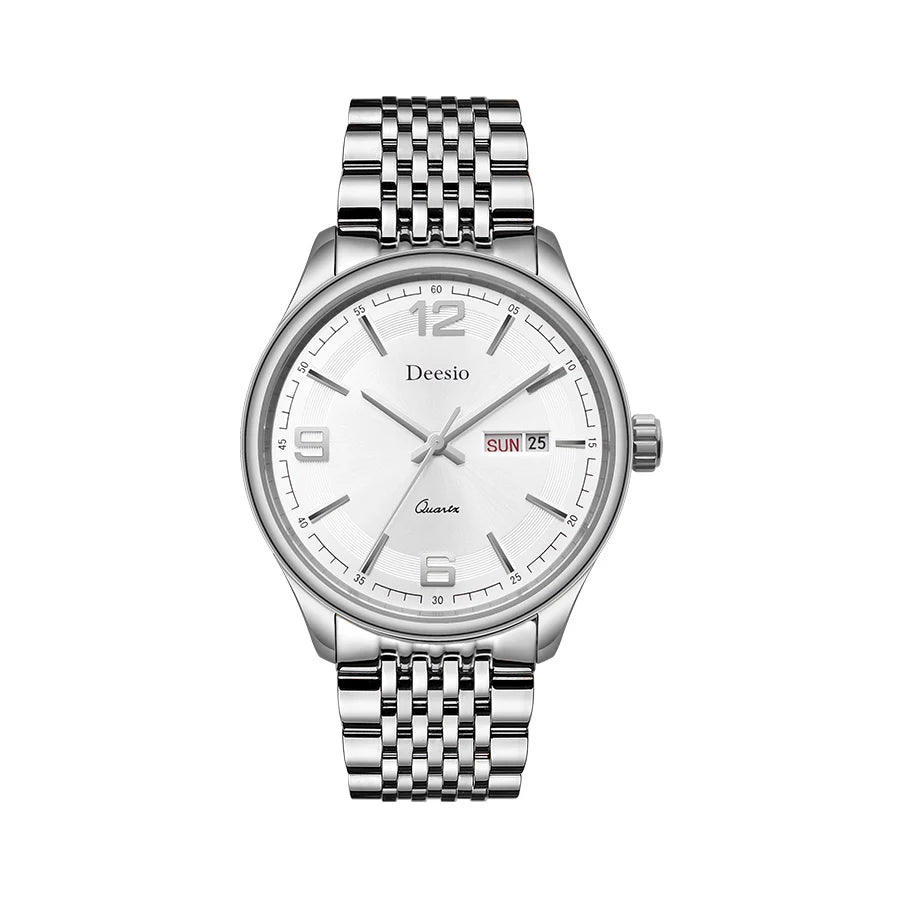 Deesio Women's Watch N92 Fashion Classics Bussiness Quartz Watches Steel Band Waterproof 30m Wristwatch Luxury Accessories Women