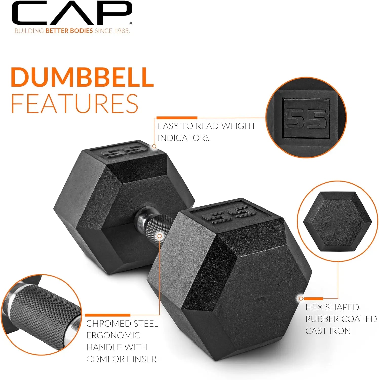 CoatedDumbbell Weight Multiple Options