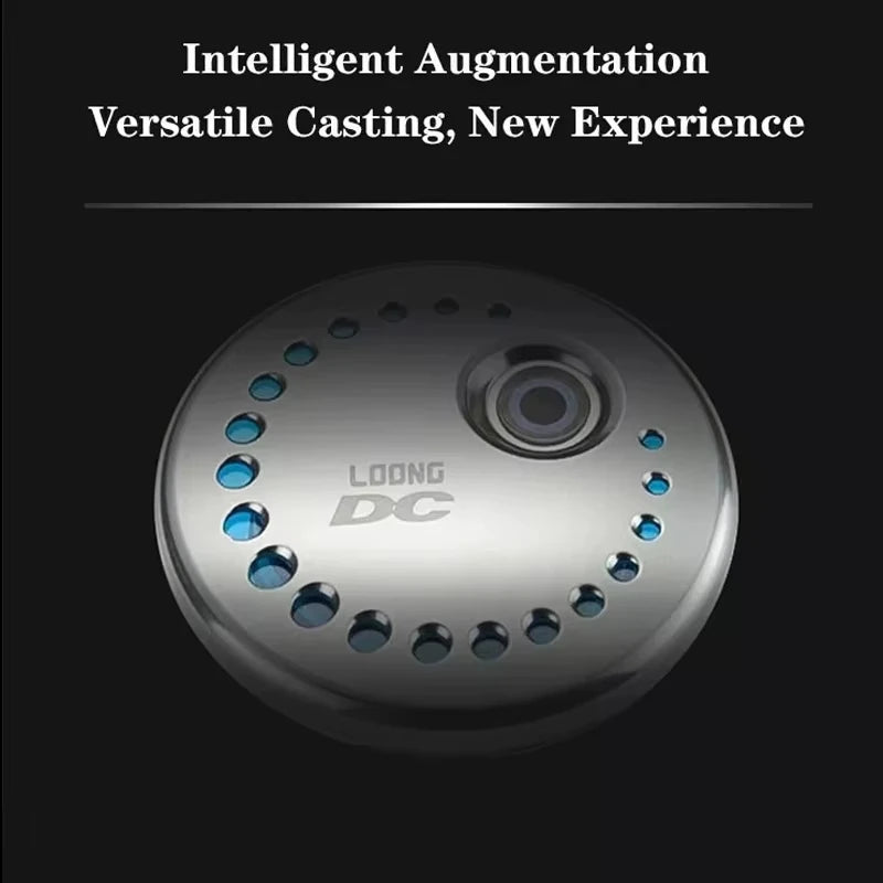 LOONGZE Airlite B100 B101 HG DBC-II Baitcasting Reel BFS Bait Finesse All Metal Magnetic Brake Casting Reel for Bass Trout