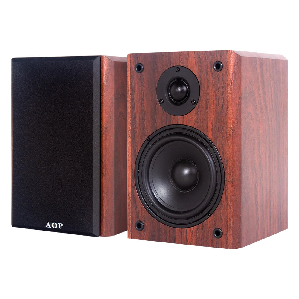 5 inch Passive Speakers 50W Sound Box 88dB Sensitivity Bookshelf Speaker 4-8ohm Monitor Audio XLR Input For Desktop Home Theater