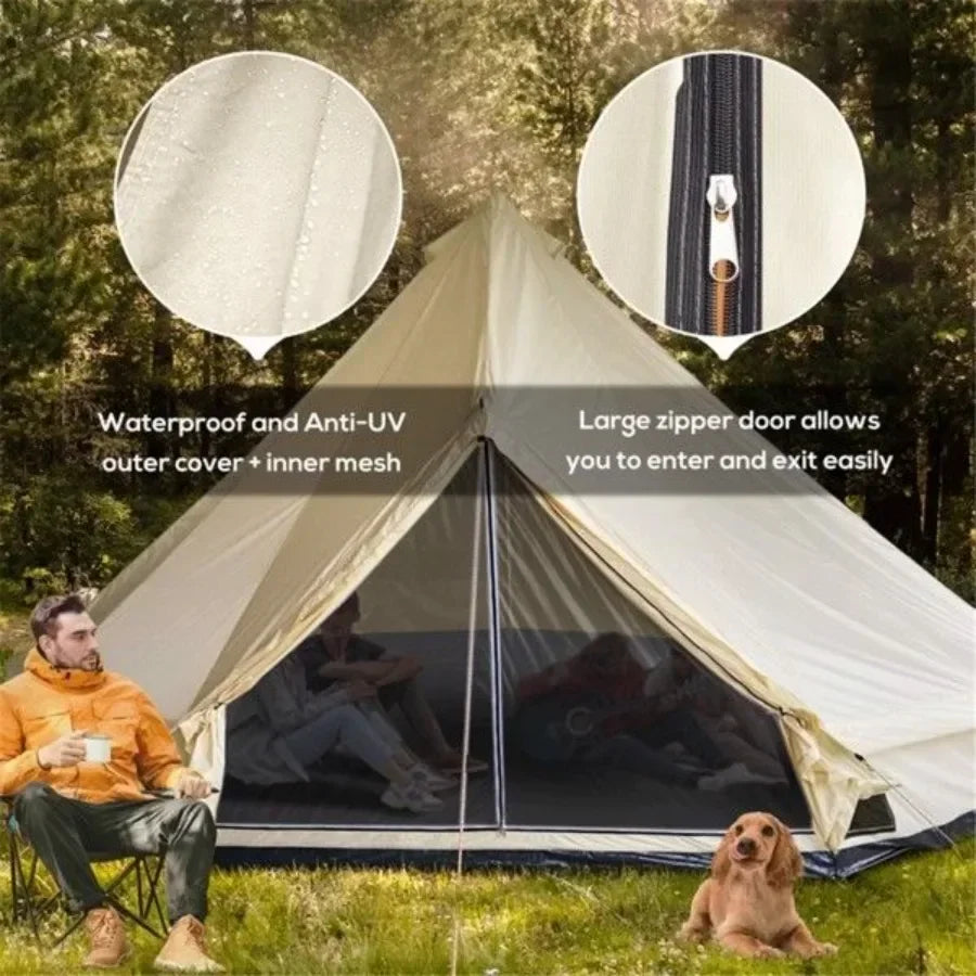 Camping Tent, UV-resistant, tent, can accommodate 10 people, camping tent, portable