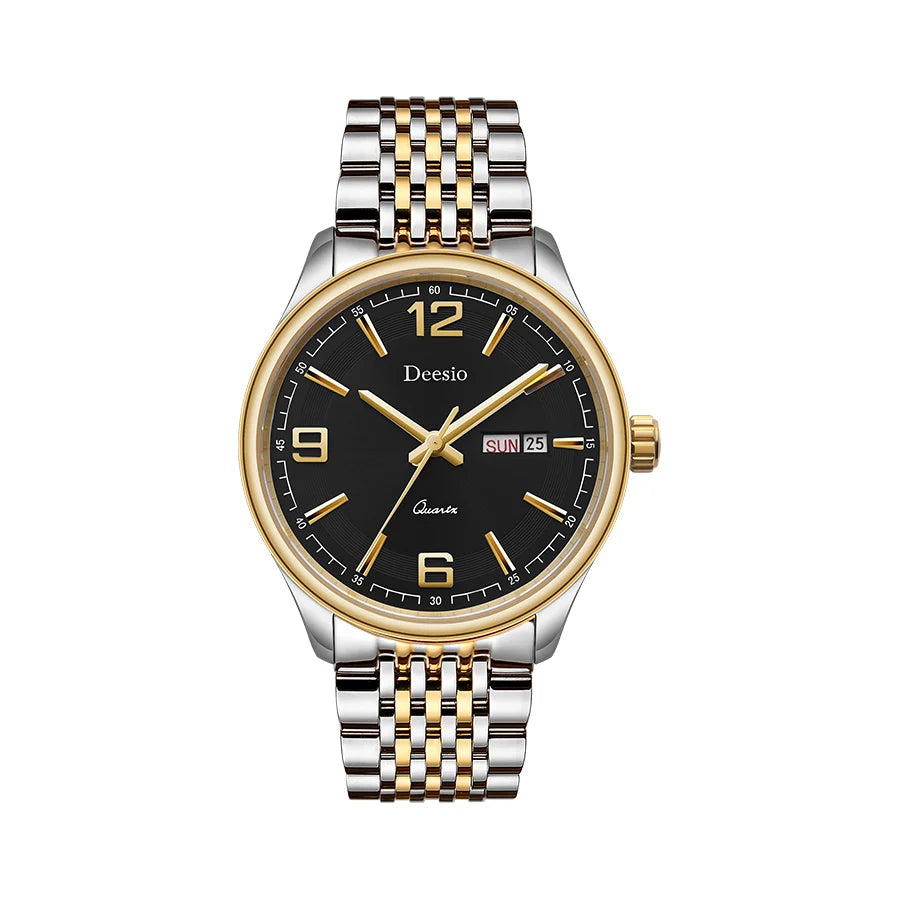 Deesio Women's Watch N92 Fashion Classics Bussiness Quartz Watches Steel Band Waterproof 30m Wristwatch Luxury Accessories Women