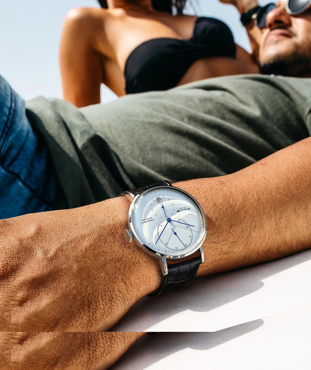 FEICE 20mm Men's Mechanical Watch Men Automatic Bauhaus WristWatch Waterproof Fashion Creative Simple Relogio Masculino-FM202