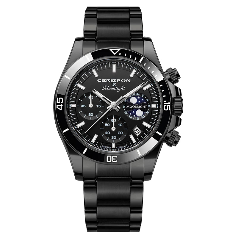 New Black Men's Watch Waterproof Women Watches For Men Gifts Pagani Designs Dress Quartz Wristwatches Relogio Feminino