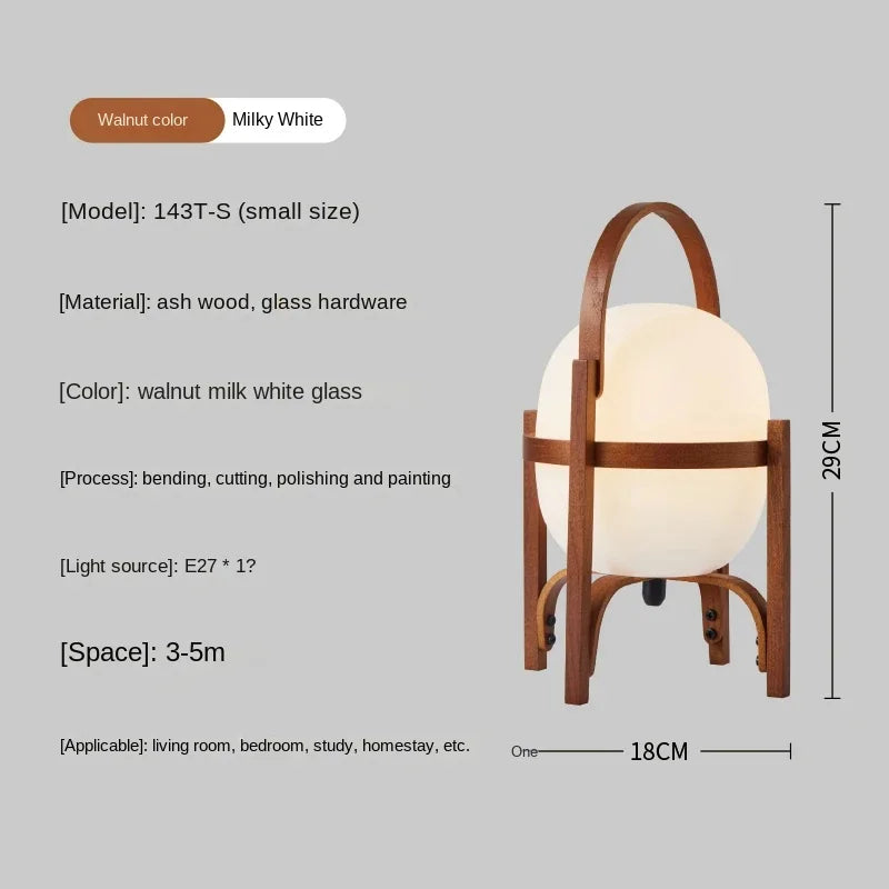 Cole Cestita Floor Lamp Art Modern Simple Led Wood Light Living Room Study Bedroom Bedside Lamp Home Restaurant Decoration Light