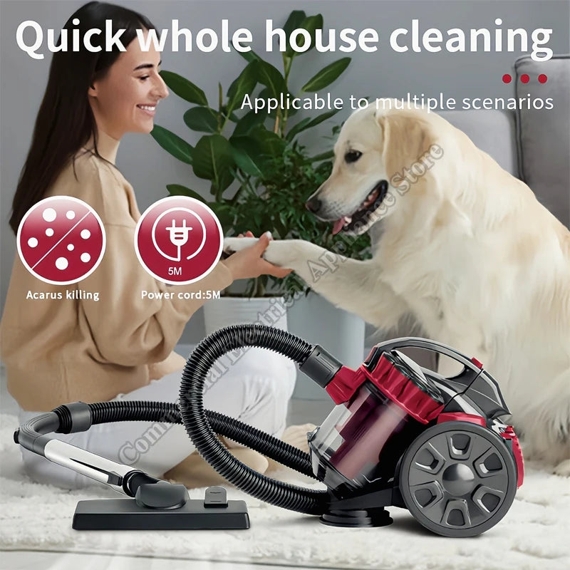 Vacuum Cleaner Multifunctional Household Wired Carpet High Power Dust Cleaner Dust Collector Dust Removal