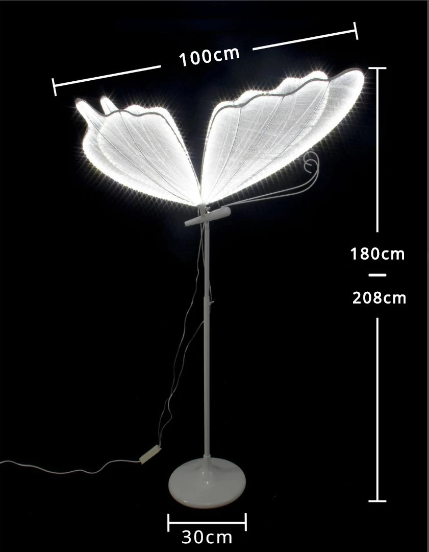 Wedding Ceiling Light Butterflies LED Lace Lamp Romantic Creative Hanging Butterfly Road Load Walkway on Party Stage Lights.