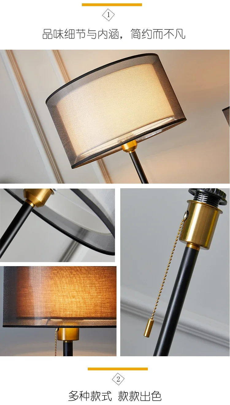 Nordic Creative Led Floor Lamp Simple Modern Home Deco Bedroom Bedside Ligths for Living Room Sofa Remote Control Vertical Lamp