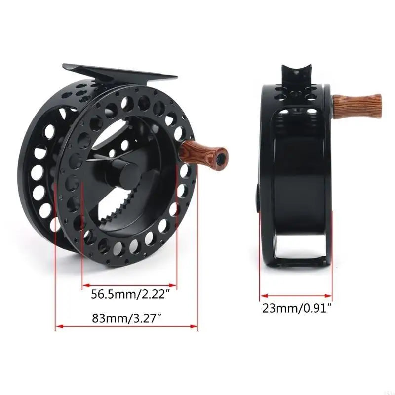 652F Lightweight Fly Fishing Reel 3/4, Durable Metal Construction, Smooth Operation High Strength Fishing Reel Replacements