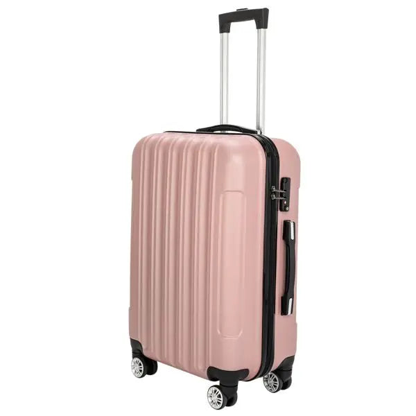 3-in-1 Multifunctional Large Capacity Travel Suitcase with Durable Plastic and Metal Construction for Travel and Storage, Wear-R