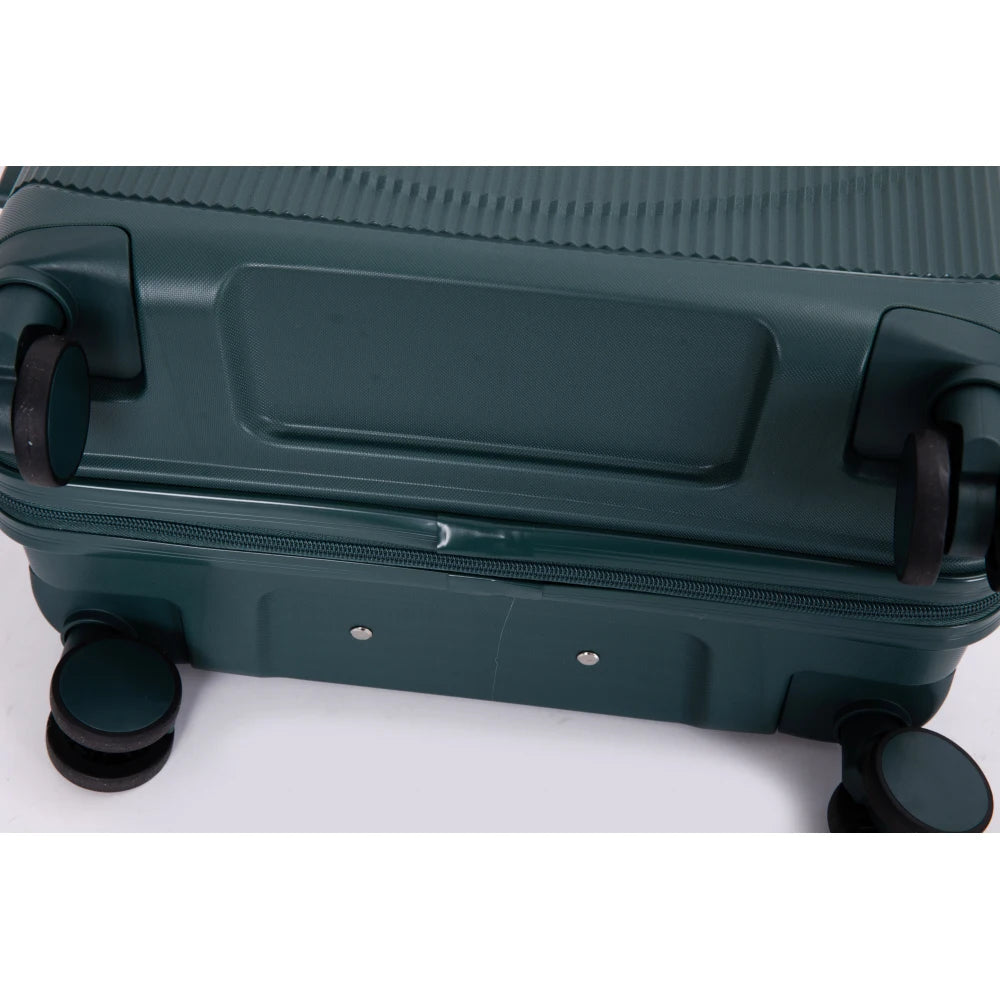 NEW Hardshell Suitcase Double Spinner Wheels PP Luggage Sets Lightweight Durable Suitcase with TSA Lock,3-Piece Set (20/24/28)