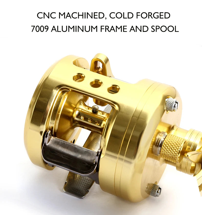 Newbility High Quality Jigging Reel 8+1BB 5.1:1 Fishing Reels Trolling Fishing Reel