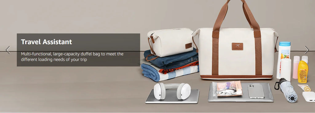 PP Hard Shell Lightweight Durable Luggage Sets, Travel Suitcase with Duffel Bag and Toiletry Bag, TSA Lock, Spinner Wheels