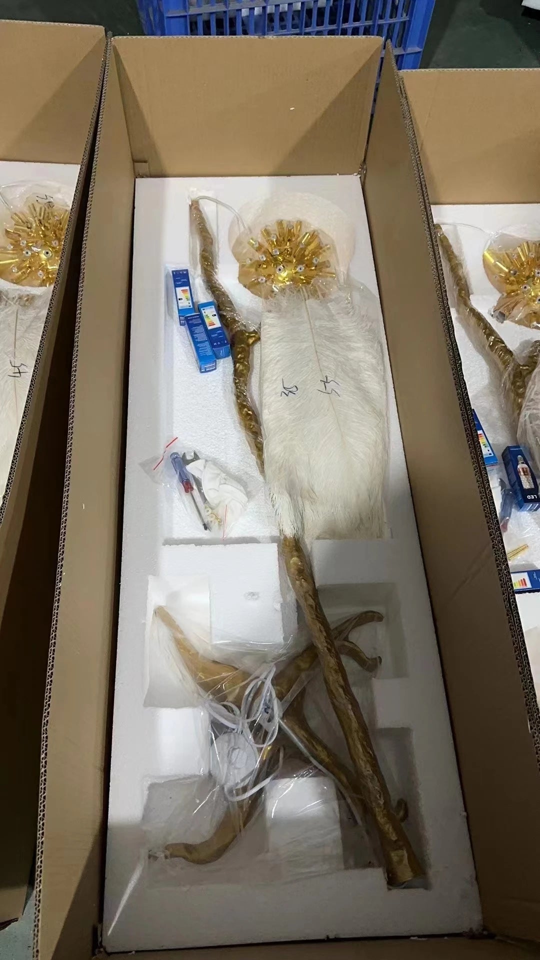 Modern Luxury Feather Floor Standing Lamp Living Room Sofa Background Wall Bedroom Bedside Light Home Deco Floor Lamp Mood Light