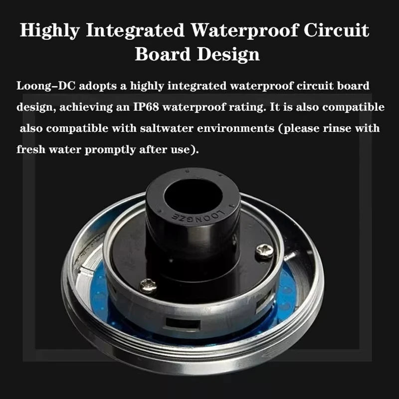 LOONGZE Airlite B100 B101 HG DBC-II Baitcasting Reel BFS Bait Finesse All Metal Magnetic Brake Casting Reel for Bass Trout