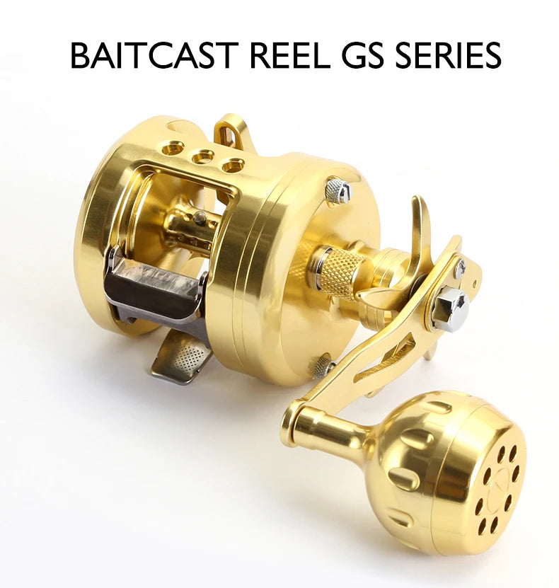 Newbility High Quality Jigging Reel 8+1BB 5.1:1 Fishing Reels Trolling Fishing Reel